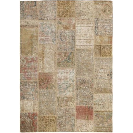 tappeto persia vintage patchwork cm 166x235 