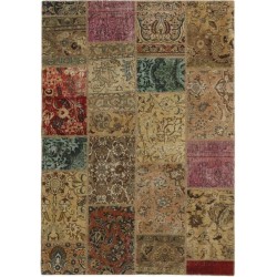 tappeto persia vintage patchwork cm 141x200 