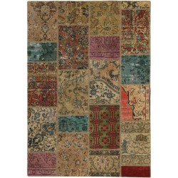 tappeto persia vintage patchwork cm 141x201 