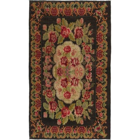 tappeto moldavia rose kelim old cm 188x310 