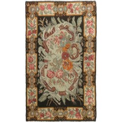 tappeto moldavia rose kelim old cm 197x335 