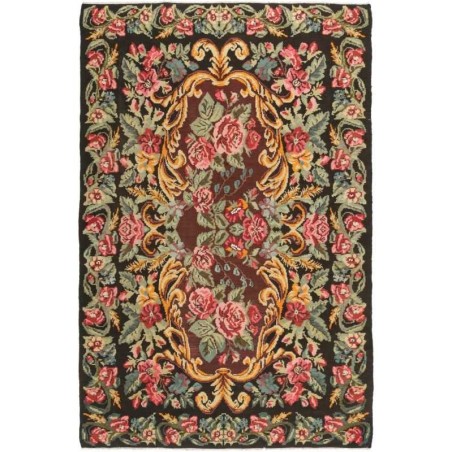tappeto moldavia rose kelim old cm 220x335 