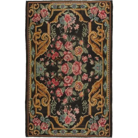 tappeto moldavia rose kelim old cm 186x280 