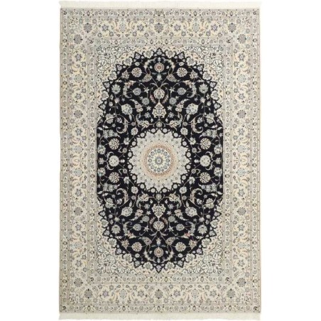 tappeto persia nain extra fine seta cm 207x306 