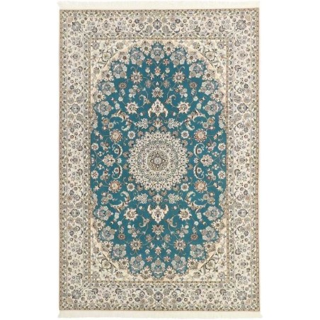tappeto persia nain extra fine seta cm 155x232 