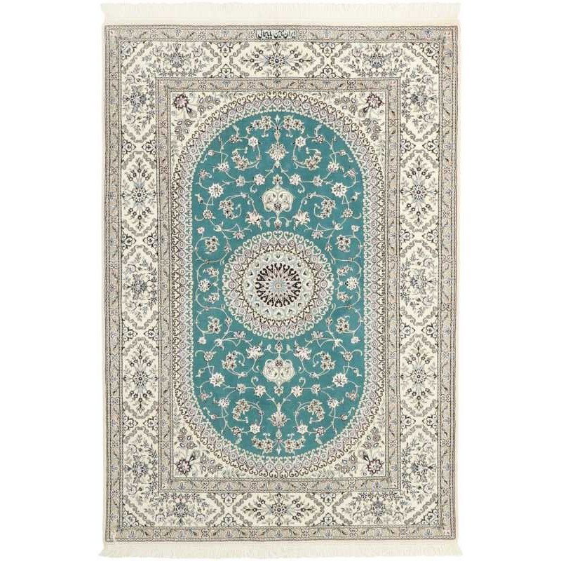 tappeto persia nain extra fine seta cm 129x187 