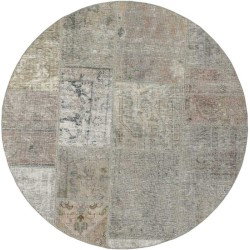 tappeto persia vintage patchwork cm 150x150 