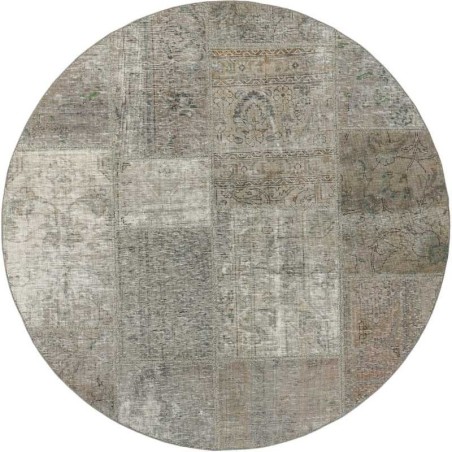 tappeto persia vintage patchwork cm 150x150 
