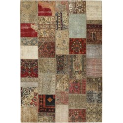 tappeto persia vintage patchwork cm 202x300 
