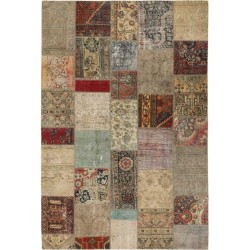 tappeto persia vintage patchwork cm 202x298 