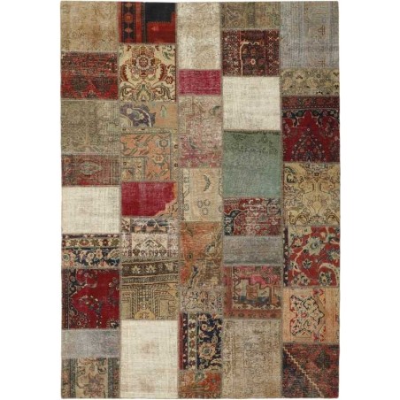 tappeto persia vintage patchwork cm 203x299 
