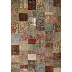 tappeto persia vintage patchwork cm 252x347 