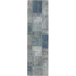 tappeto persia vintage patchwork cm 72x252 