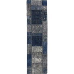 tappeto persia vintage patchwork cm 80x302 