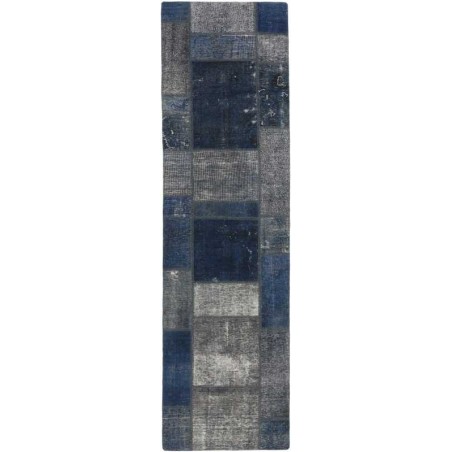 tappeto persia vintage patchwork cm 80x302 