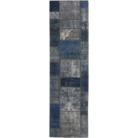 tappeto persia vintage patchwork cm 82x297 