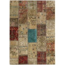 tappeto persia vintage patchwork cm 142x201 