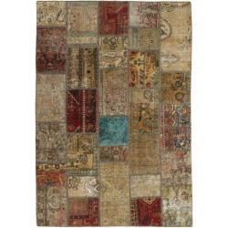 tappeto persia vintage patchwork cm 140x203 