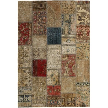tappeto persia vintage patchwork cm 140x205 