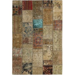 tappeto persia vintage patchwork cm 140x203 
