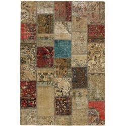 tappeto persia vintage patchwork cm 138x200 