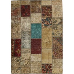 tappeto persia vintage patchwork cm 140x200 