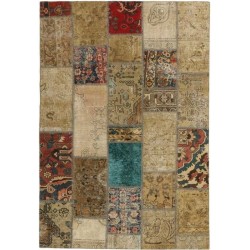 tappeto persia vintage patchwork cm 140x204 