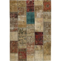 tappeto persia vintage patchwork cm 140x203 