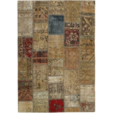 tappeto persia vintage patchwork cm 142x205 