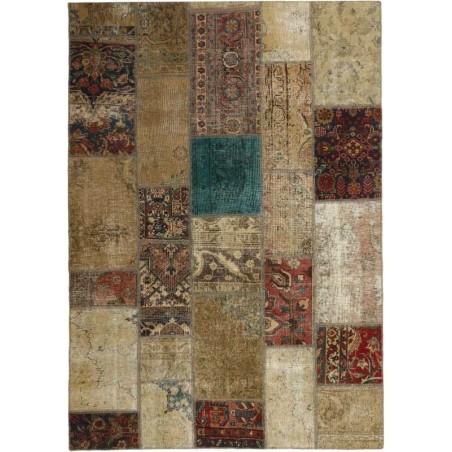 tappeto persia vintage patchwork cm 169x240 