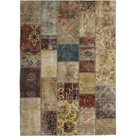 tappeto persia vintage patchwork cm 171x238 