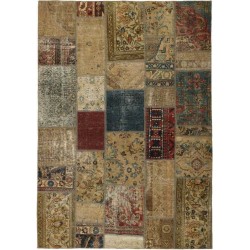 tappeto persia vintage patchwork cm 170x240 