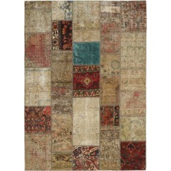 tappeto persia vintage patchwork cm 172x236 