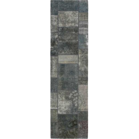 tappeto persia vintage patchwork cm 81x301 