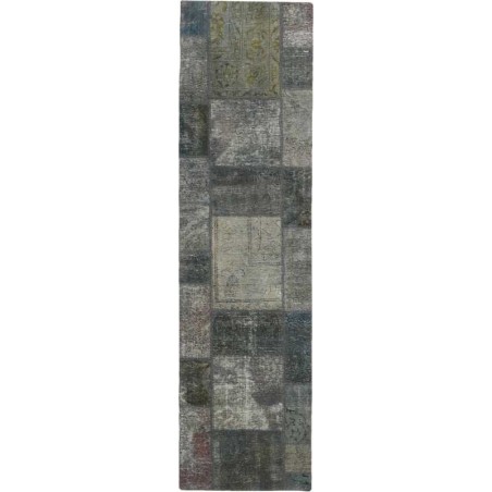 tappeto persia vintage patchwork cm 81x298 