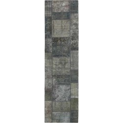 tappeto persia vintage patchwork cm 81x298 