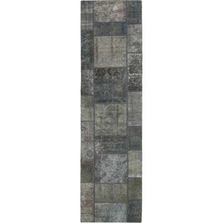 tappeto persia vintage patchwork cm 81x298 