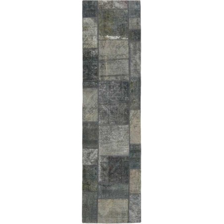 tappeto persia vintage patchwork cm 81x300 