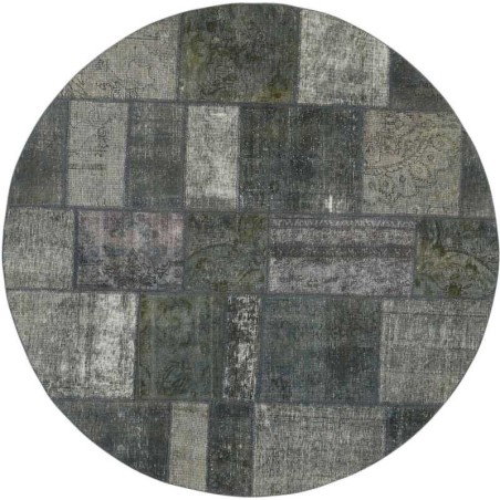 tappeto persia vintage patchwork cm 200x200 