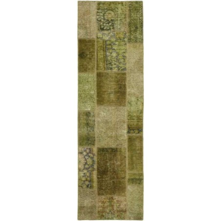 tappeto persia vintage patchwork cm.72x254
