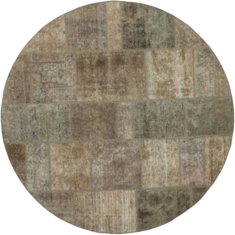 tappeto persia vintage patchwork cm.200x200
