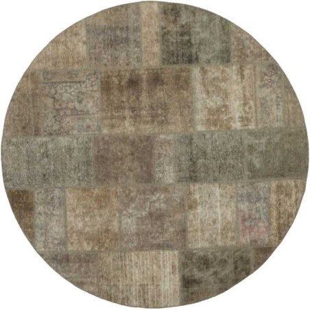 tappeto persia vintage patchwork cm.200x200