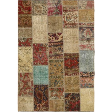 tappeto persia vintage patchwork cm.165x239