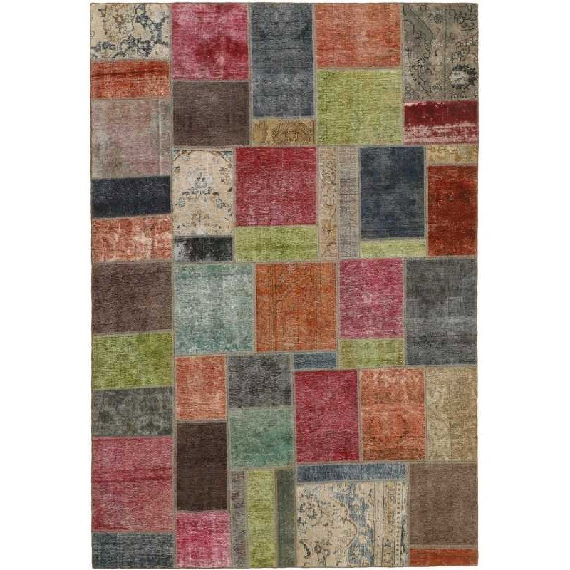 tappeto persia vintage patchwork cm.202x298
