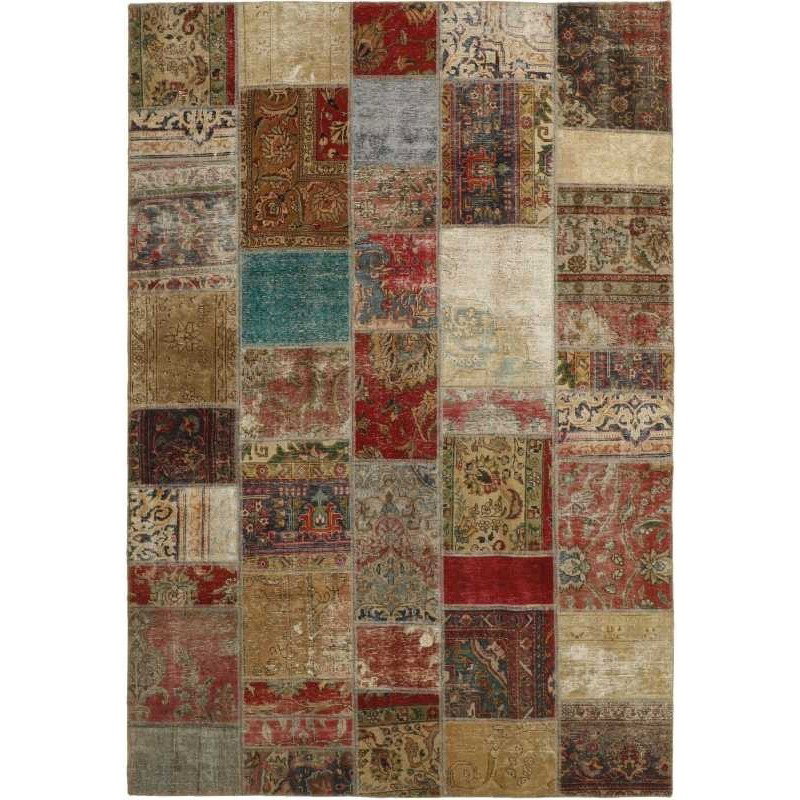 tappeto persia vintage patchwork cm.208x302