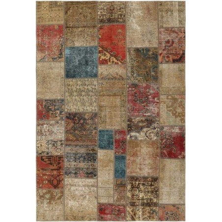 tappeto persia vintage patchwork cm.202x303