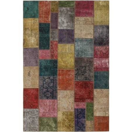 tappeto persia vintage patchwork cm.200x307