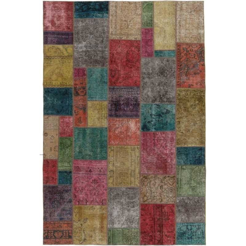 tappeto persia vintage patchwork cm.201x306