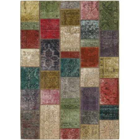 tappeto persia vintage patchwork cm.144x202