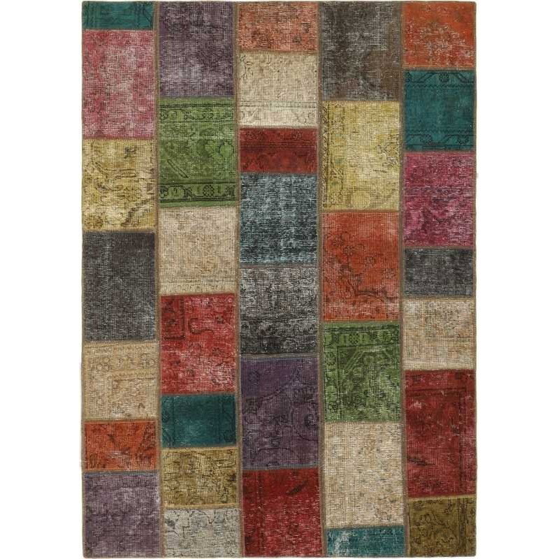 tappeto persia vintage patchwork cm.143x205